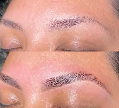 Brow Lamination and Tint